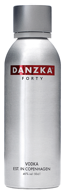 Изображение товара Водка Данска Vodka 0.5 л 40% крепости в алюминиевой бутылке Изображение товара Водка Данска Vodka 0.5 л 40% крепости в алюминиевой бутылке
