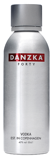 Изображение товара Водка Danzka 0.5 л с алюминиевой упаковкой классическая Германия