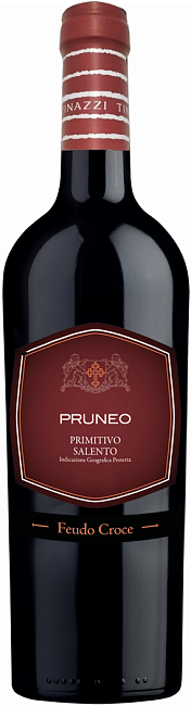 Изображение товара Вино Feudo Croce Primitivo Del Salento IGP Pruneo - яркое красное, 0. 75 л Изображение товара Вино Feudo Croce Primitivo Del Salento IGP Pruneo - яркое красное, 0. 75 л
