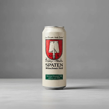 Пиво Spaten Muncher Hell 0.5 л в банке