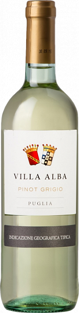 Вино Botter, Villa Alba Pinot Grigio, Puglia IGT 0.75 л