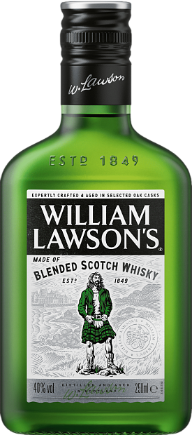 Виски William Lawson's Finest Blended 0.25 л