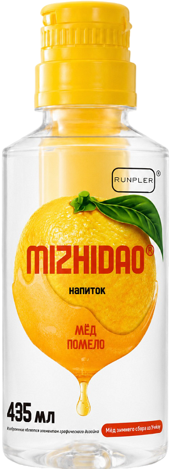 Изображение товара Лимонады Mizhidao с мёдом и помело пастеризованный