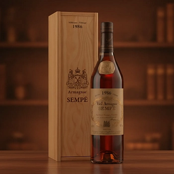 Арманьяк Sempe Vieil Vintage 1986 Armagnac AOC 0.7 л