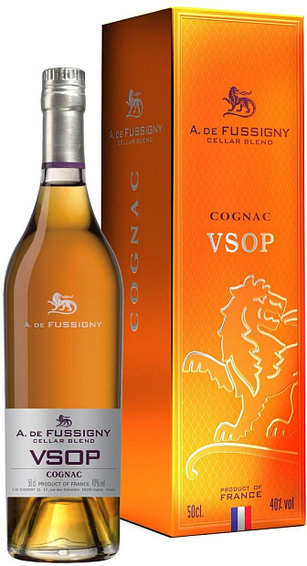 Коньяк Cognac A.de Fussigny Cellar Blend VSOP 0.5 л
