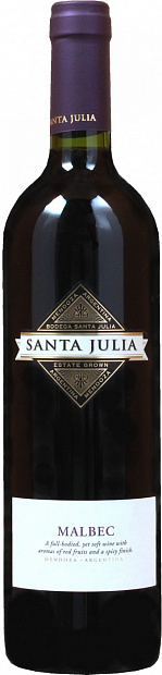 Вино Santa Julia Malbec 0.75 л