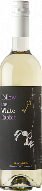 Вино Follow the white rabbit 0.75 л сухое белое 0.75 л
