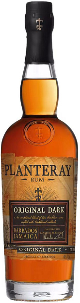 Изображение товара Ром Plantation Original Dark с выдержкой 5 лет из Тринидада и Тобаго