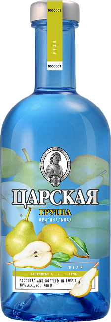 Изображение товара Водка Царская Оригинальная Груша 0. 7 л 38% Натуральная и ароматная Россия Изображение товара Водка Царская Оригинальная Груша 0. 7 л 38% Натуральная и ароматная Россия