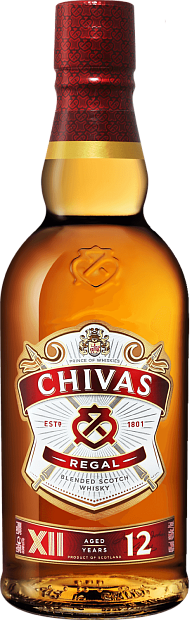 Виски Chivas Regal 12 летней выдержки 0.5 л
