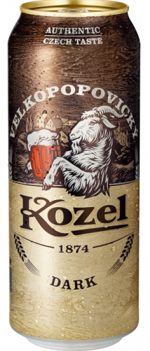 Тёмное пиво Velkopopovicky Kozel Cerny Чехия