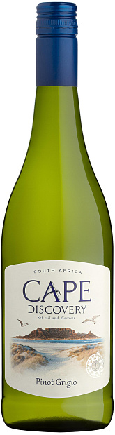 Изображение товара Вино Cape Discovery Pinot Grigio 0.75 л Белое Сухое