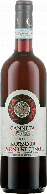 Вино Rosso di Montalcino Canneta 0.75 л