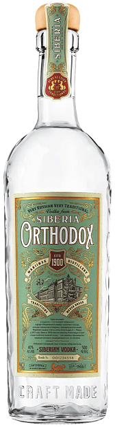 Водка Orthodox 0.5 л