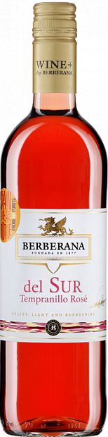 Вино Berberana del Sur 0.75 л сухое розовое 0.75 л