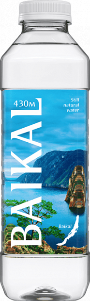 Вода BAIKAL430, байкальская глубинная, негаз., ПЭТ 0.85 л