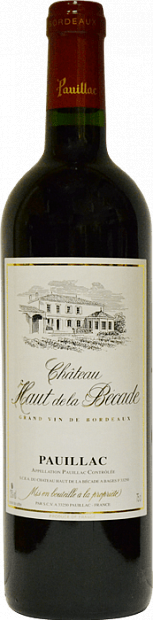 Вино Chateau Haut de la Becade 0.75 л