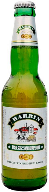 Пиво Harbin Premium Lager 0.33 л