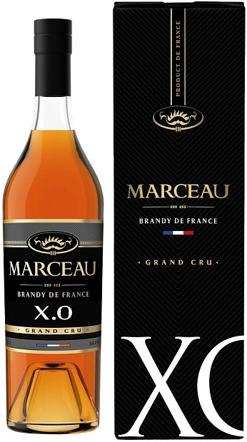 Изображение товара Бренди Marceau XO Grand Cru в подарочной упаковке 0.7л французский элитный напиток