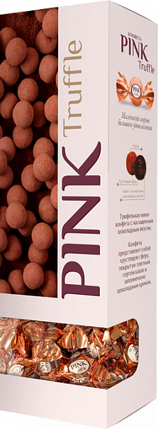 Шоколадные конфеты Pink Truffle 163 гр