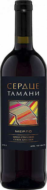 Вино Сердце Тамани Мерло 0.75 л