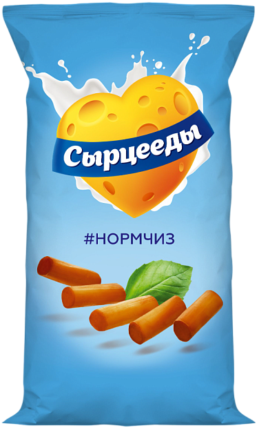 Изображение товара Сыр копченый Сырцееды - деликатесный сырный снек 46 г натуральный вкус