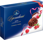 Вдохновение, зефир в темном шоколаде ягодное парфе, 245г