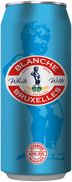 Светлое пиво Blanche de Bruxelles 0.5 л