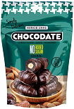 Сухофрукты Chocodate Финики с миндалем в темном шоколаде без добавления сахара
