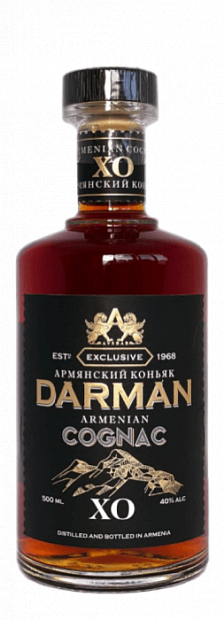 Коньяк армянский DARMAN XO 0.5 л