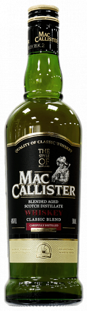 Виски Maccallister classic blend 0.5 л