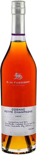 Коньяк A. de Fussigny Petite Champagne VSOP в подарочной упаковке
