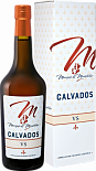Кальвадос Marquis de Montdidier VS Calvados AOC, в подарочной упаковке