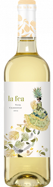 Вино La Fea Viura Chardonnay 1.5 л