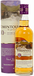 Виски Tomintoul, Speyside Glenlivet, 10-летней выдержки, в тубе