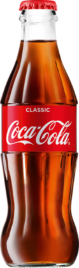 Изображение товара Газированная вода Coca-Cola в стеклянной бутылке Изображение товара Газированная вода Coca-Cola в стеклянной бутылке