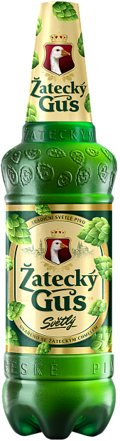 Светлое пиво Zatecky Gus 1.35 л