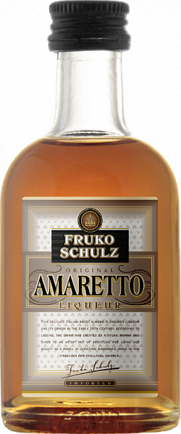 Ликер Fruko Schulz Amaretto 0.05 л