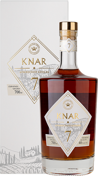 Изображение товара Коньяк KNAR, 0.7 л, 40% крепости