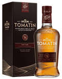 Виски Tomatin, 14 летней выдержки, в подарочной упаковке