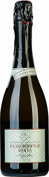 Игристое вино Крымское ТМ Разбойничья бухта полусухое белое 0.75 л