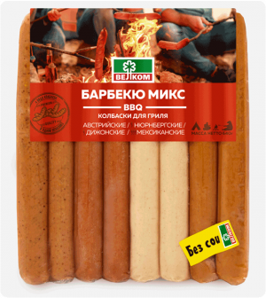 Мясо Колбаски BBQ Микс №2 в/у 640г