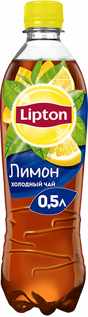 Холодный чай Чай Lipton Лимон 0.5 л