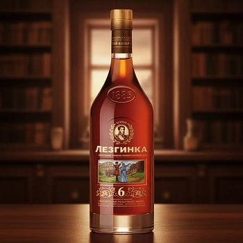 Коньяк Коньяк Лезгинка 0.5 л 40%