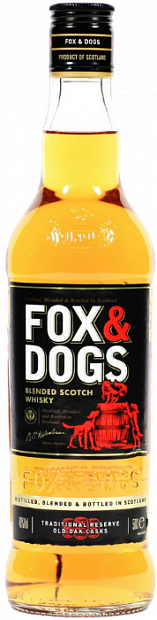 Виски Fox and Dogs Завод Георгиевский 0.5 л