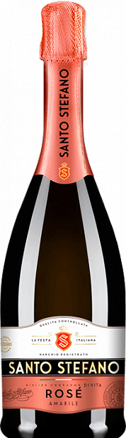 Игристое вино Santo Stefano Rose 0.75 л