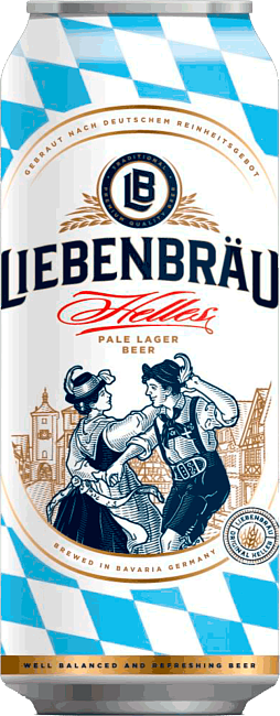 Пиво Liebenbrau Helles 0.5 л