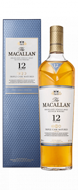 Виски Macallan 12YO Triple Cask 0.5 л