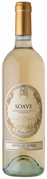 Вино Soave полусухое белое 0.75 л