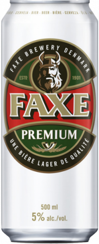 Светлое пиво Faxe Premium